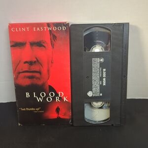 4/$20 Blood work VHS Thriller